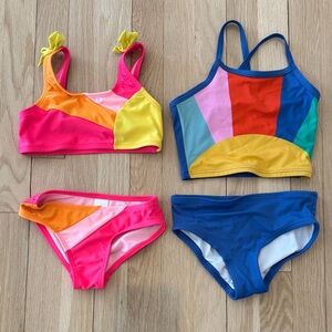 Hanna Andersson & Cat & Jack Multicolor Kids Swim Bikinis